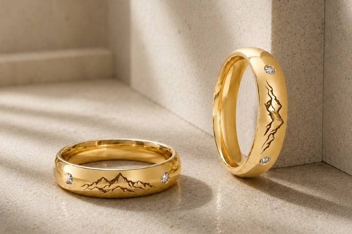 Engraved Wedding Band