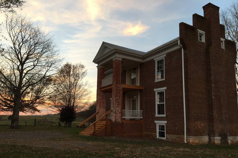 Exterior view of the Locust Hill Manor