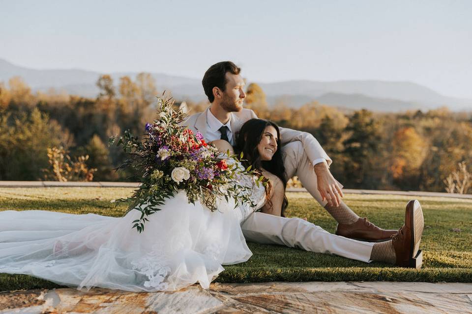 Bride & Groom Golden Hour