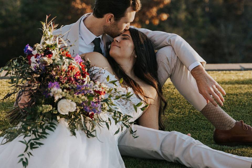 Bride & Groom Golden Hour