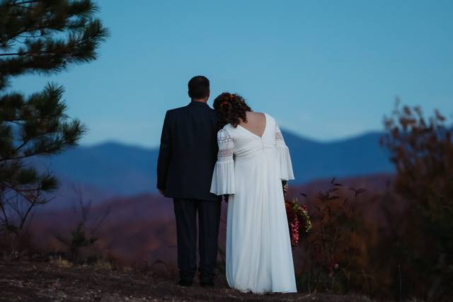 Mountain Wedding, Blue Hour