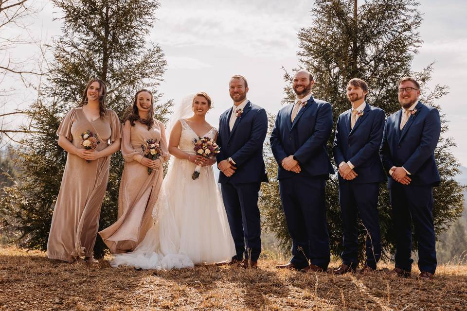 Bridal party photos