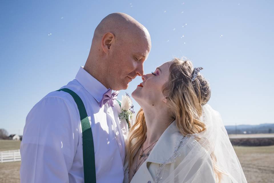 Farmhouse wedding in TN