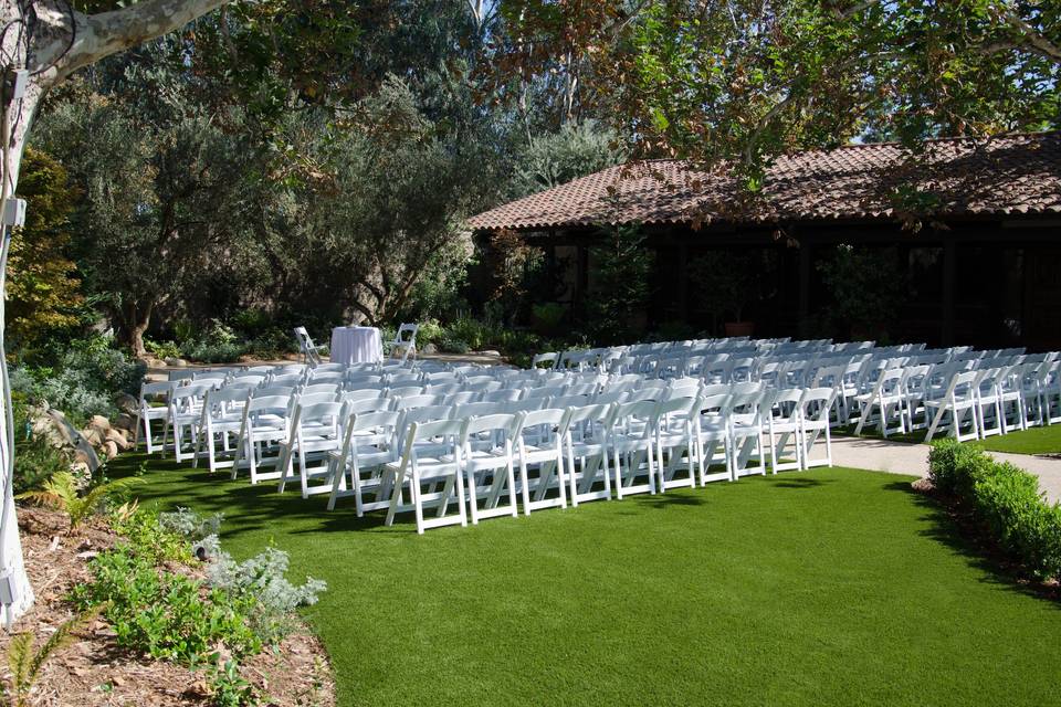 Outdoor ceremony