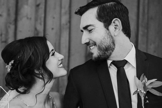 Happy newlyweds