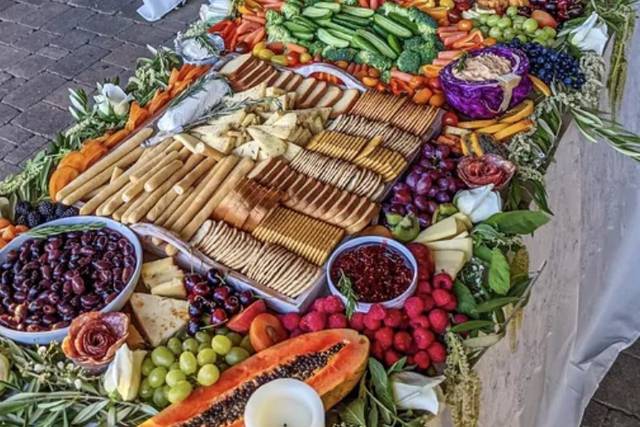 Delicious grazing board