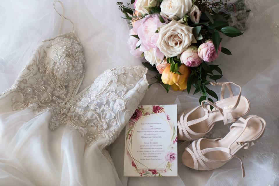 In love with bridal details