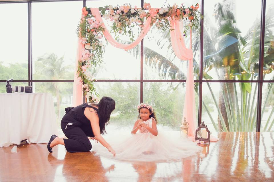 We love our flower girls!