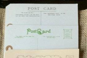 Vintage International Postcard Tags