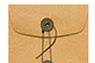 brown kraft envelope,button string envelope,eco friendly stationery