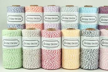 divine twine, bakers twine, rustic embellishments, twine