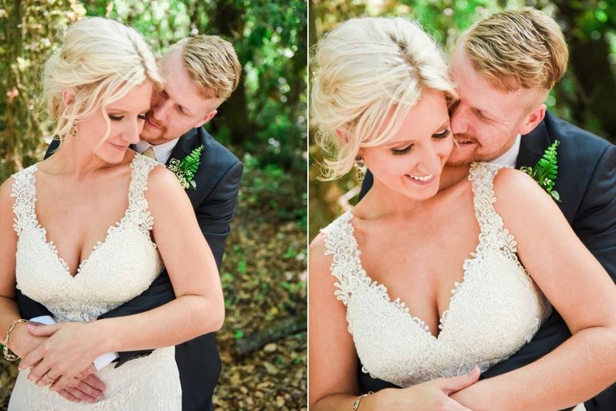 Couple smiling and embracing - Matt Whytsell Photography