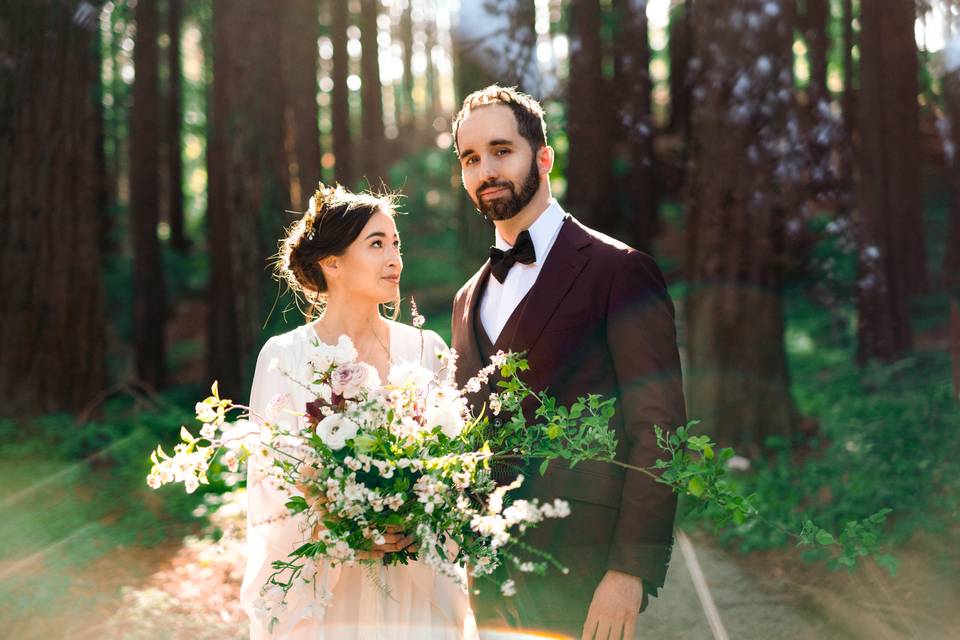 K&J Redwood Forest Wedding