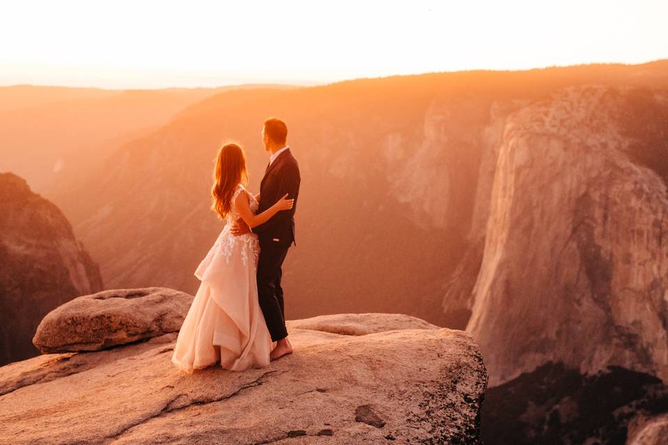 M&J Yosemite Wedding