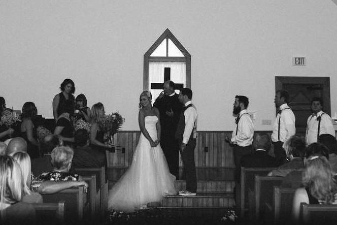 Wedding ceremony Stillwater