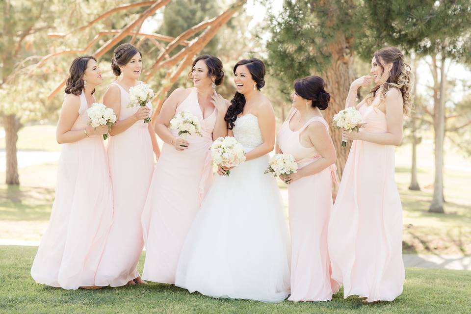 Bridal hair and makeup