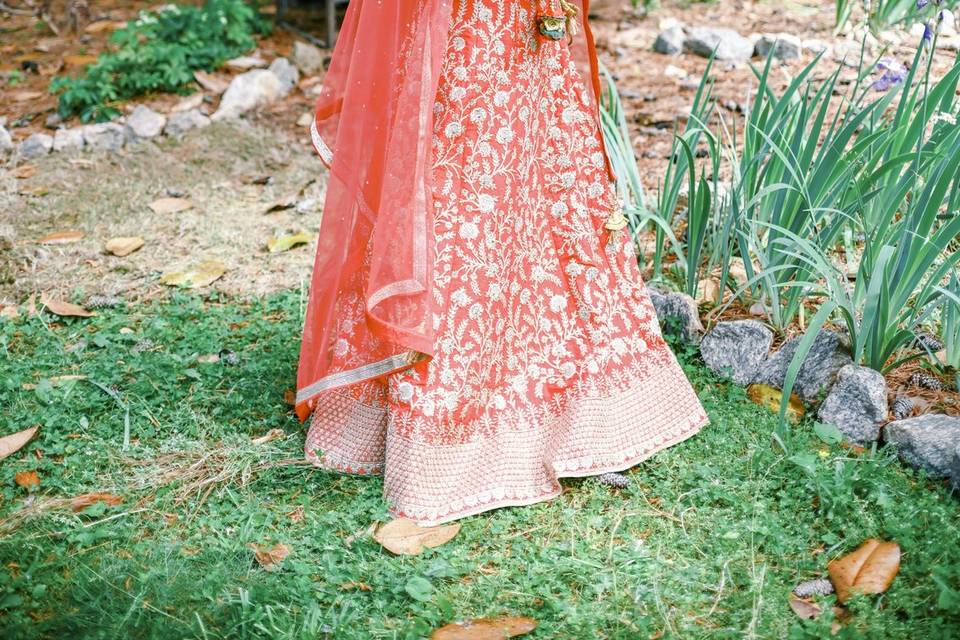Nepali bridal attire