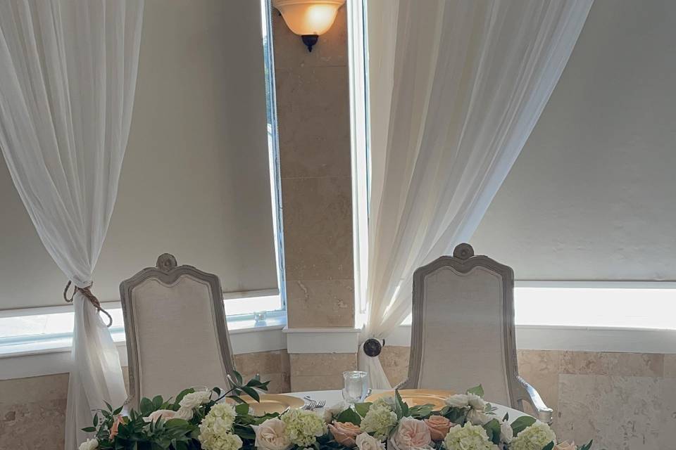 Couples table @ Piedmont Room