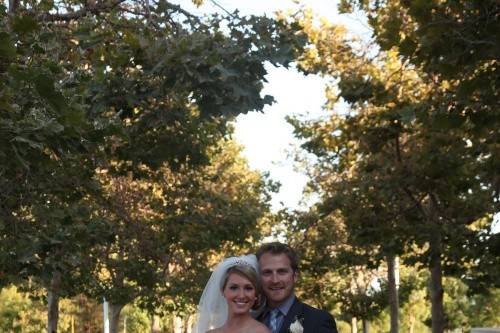 Couple portrait outdoors