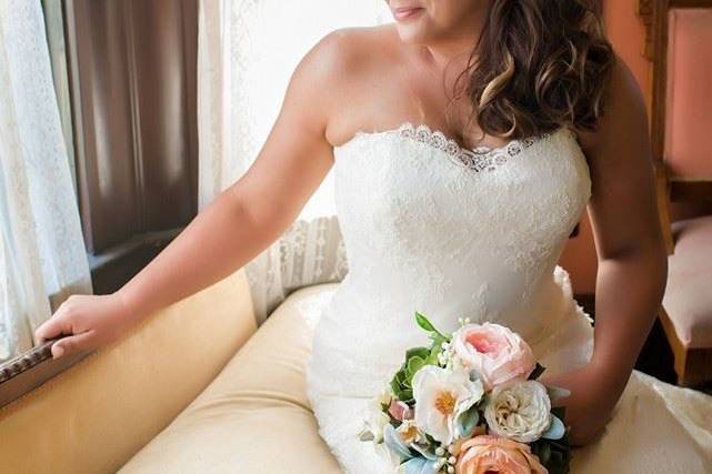 Belle Haven Salon Elegant Bridal Hair