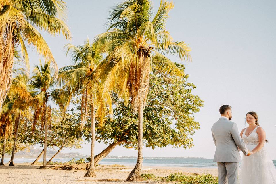 Beach wedding