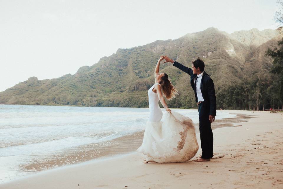 Beach wedding