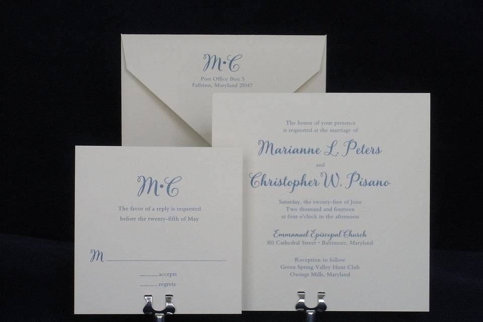 The Pleasure of Your Company - Invitations - Lutherville Timonium, MD photo