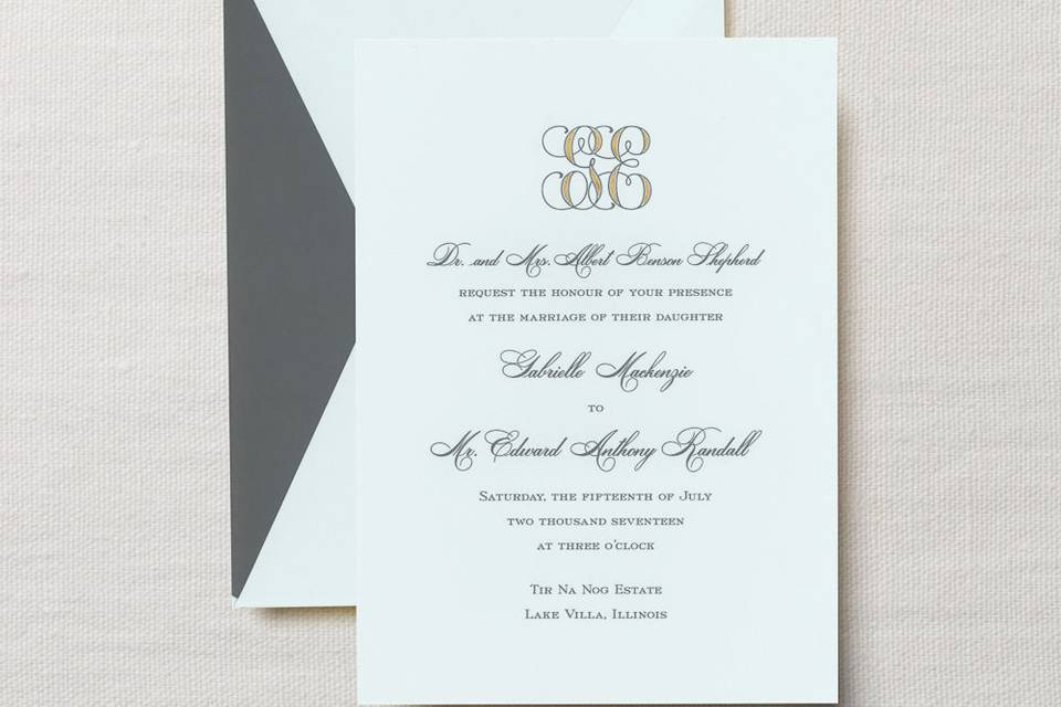 Simple invitation