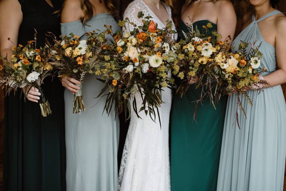 Gorgeous bouquets