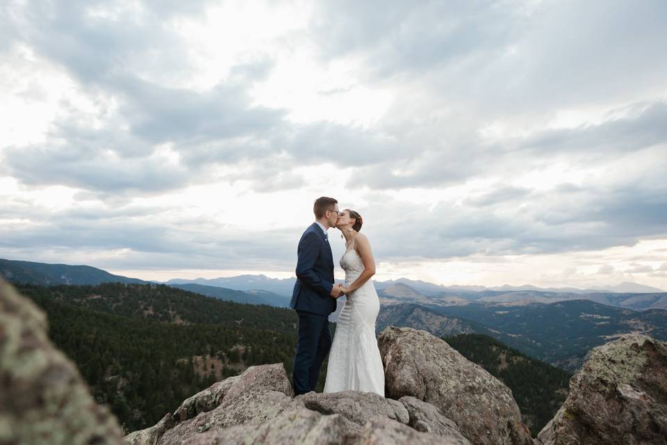 Adventure elopement Colorado