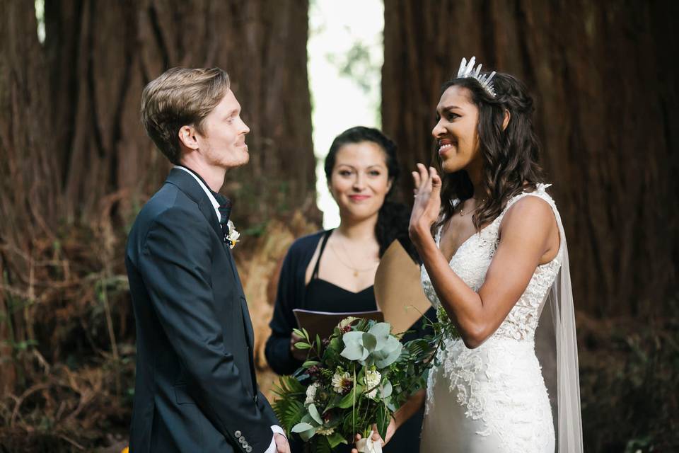 Mendocino wedding