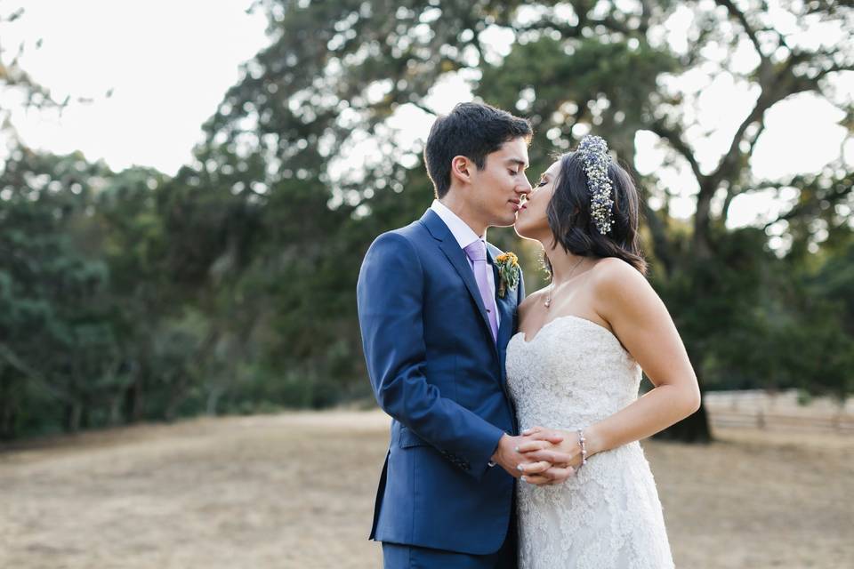 California redwoods wedding