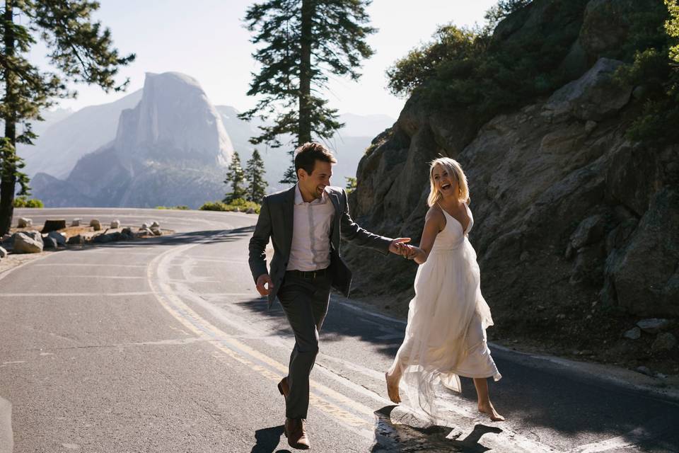 Glacier Point elopement