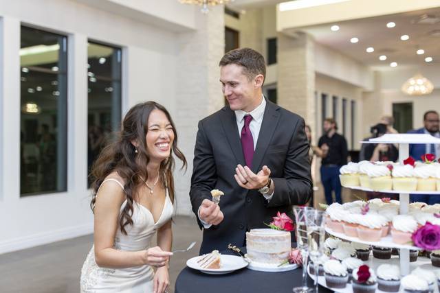 Fun Cutting the Cake