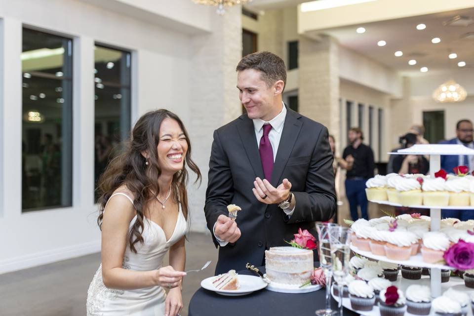 Fun Cutting the Cake