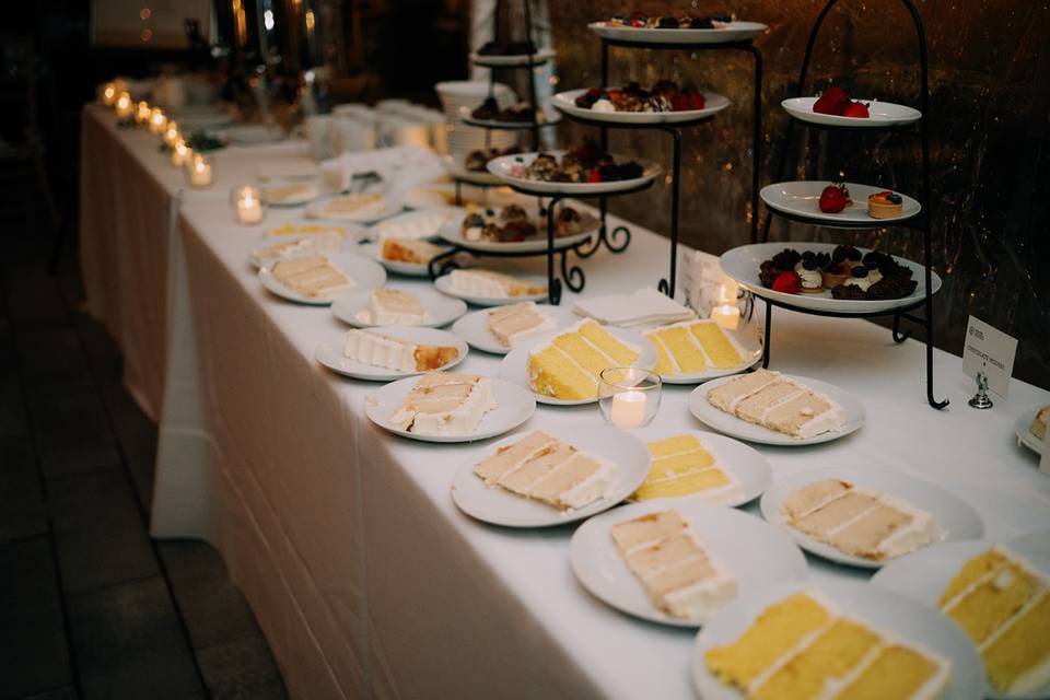 Dessert table