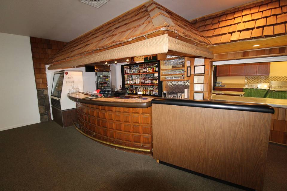 Fully-stocked bar