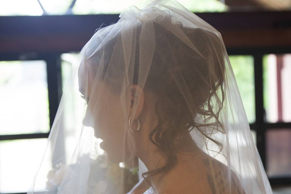 Bride's veil