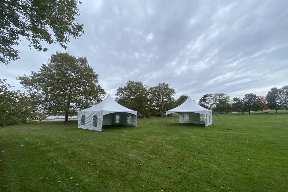 Two 20x20 Tents