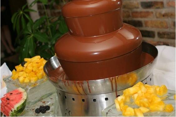 Chocolate fountain