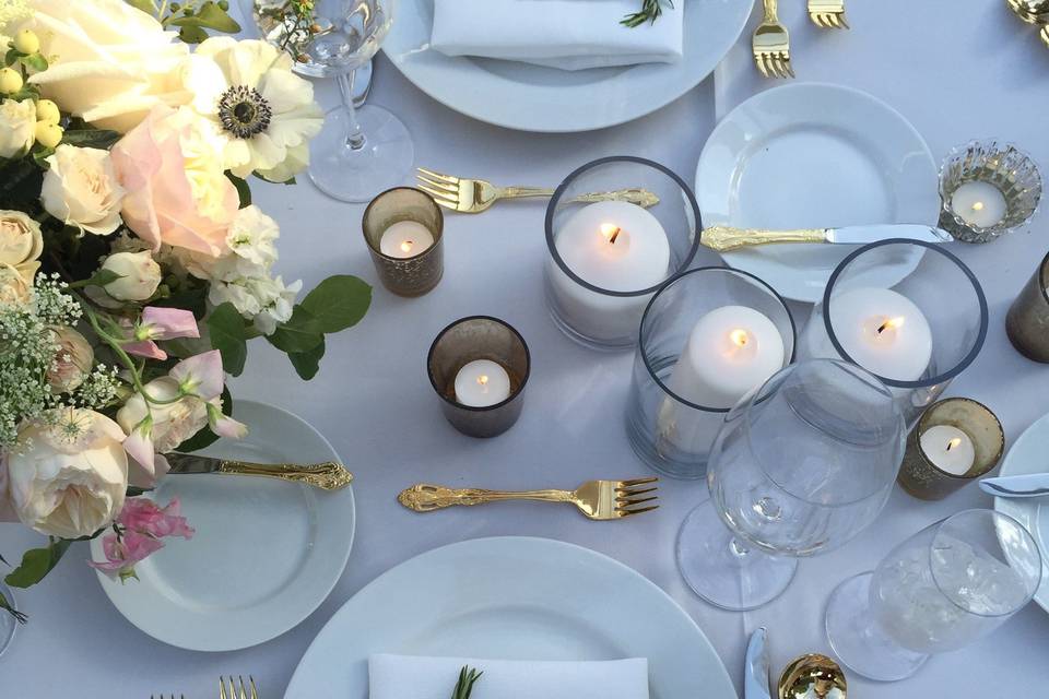 Elegant table setting