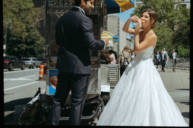 Wedding couple