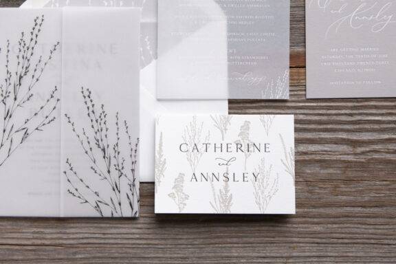 Just Paper & Tea Invitations