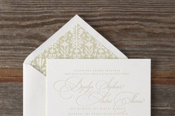 Just Paper & Tea Invitations