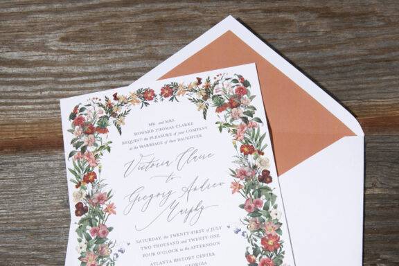 Just Paper & Tea Invitations