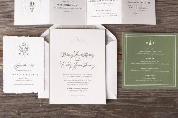 Just Paper & Tea Invitations