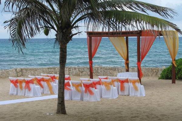 Beach wedding