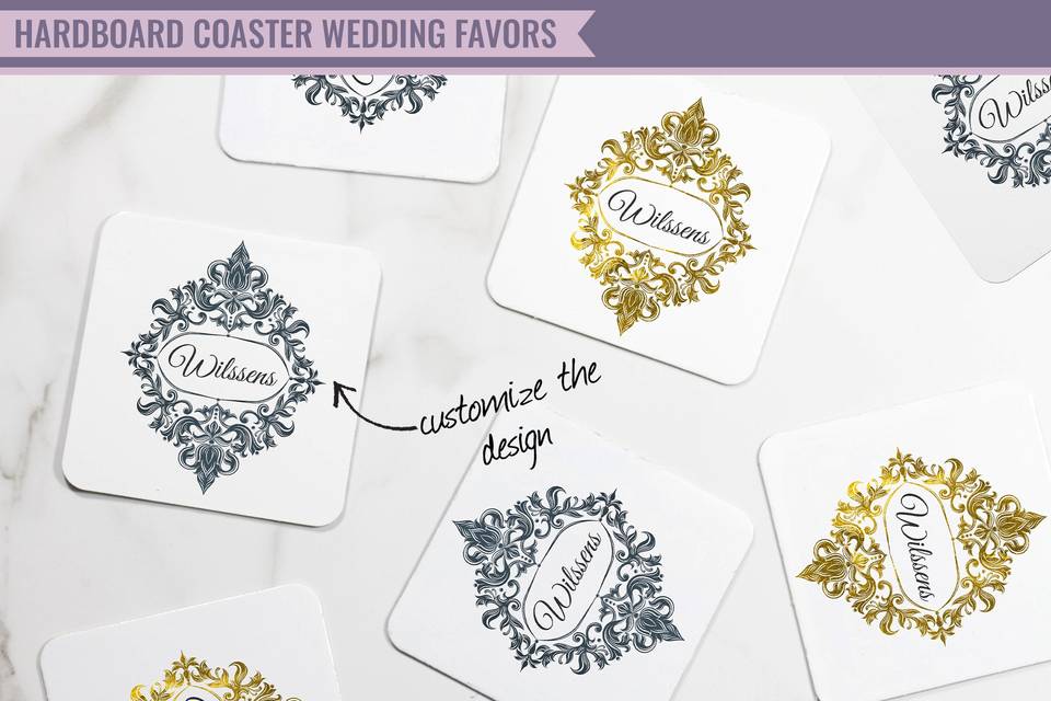 Wedding Coasters