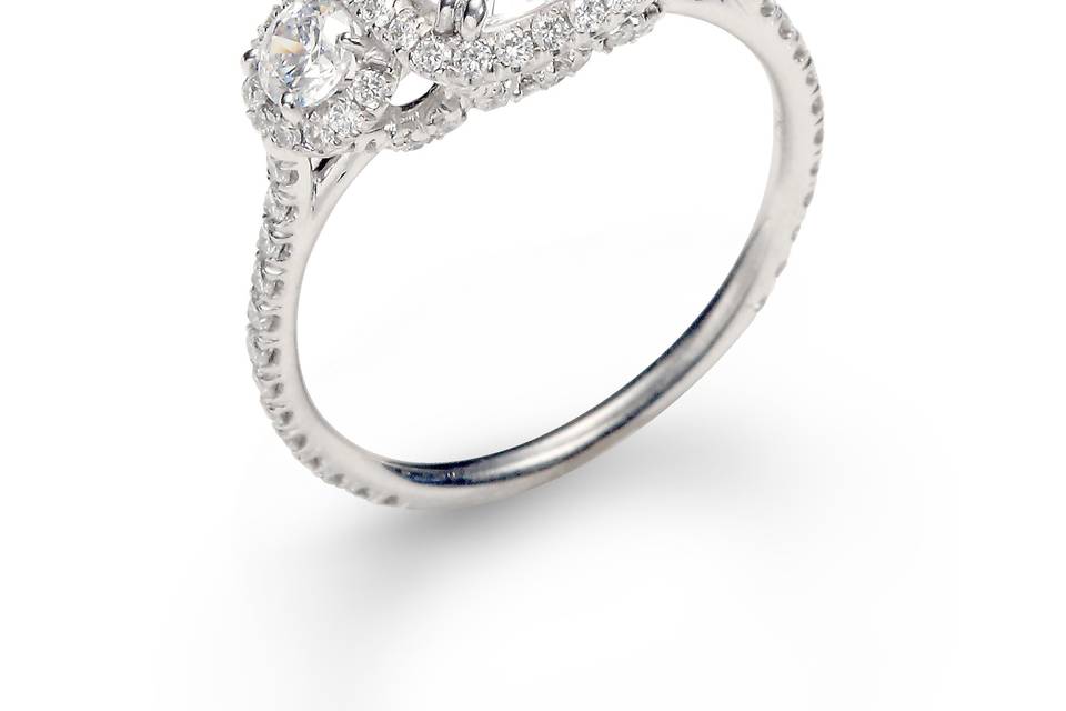 A Custom Designed Engagement Ring From Roman Jewelers