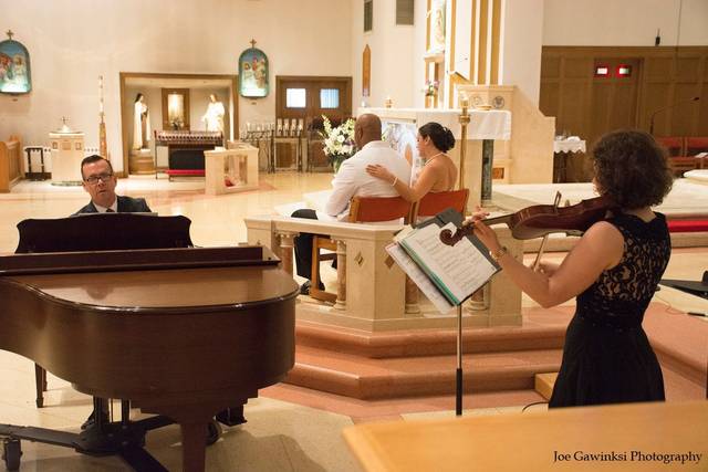 Piano and Violin Wedding